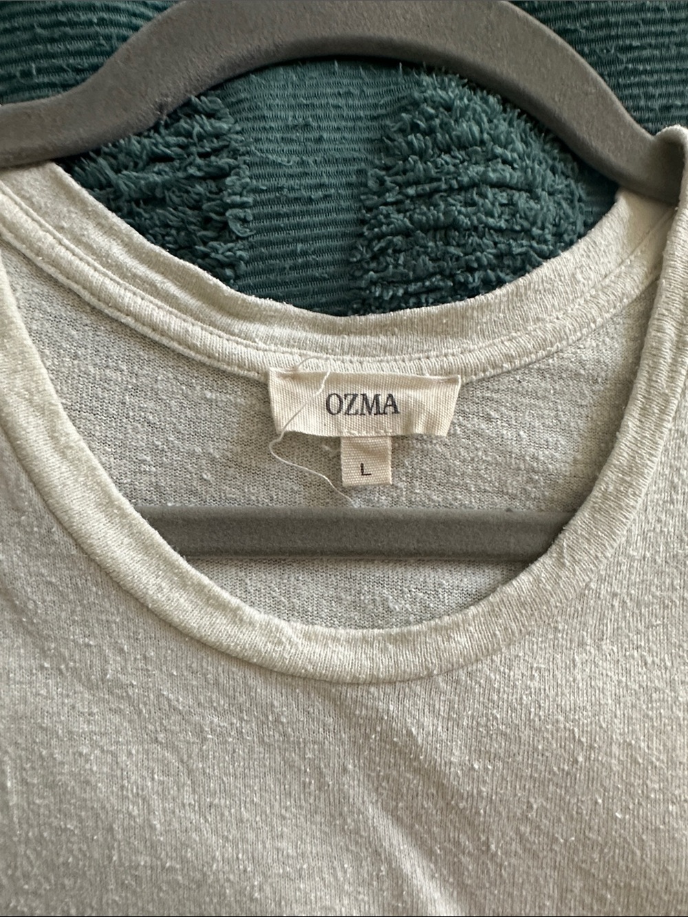 OZMA silk noil classic tee large - Picture 2 of 3